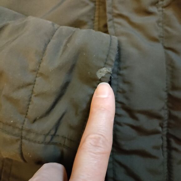 Abercrombie & Fitch jacket size Large youth gray hooded fleece lined boys AF - Picture 9 of 9